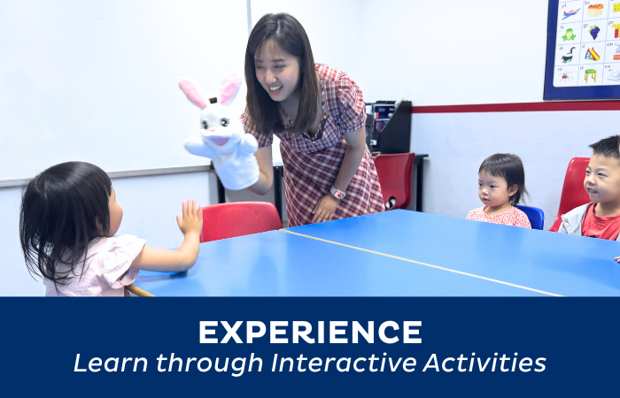 Yue Xue Le Teaching Ethos - Experience - Learn through interactive activities